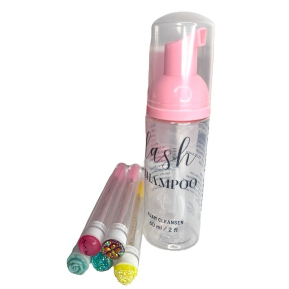 NEW Lash Shampoo Eyelash Extension Cleaning Kit - Picture 13 of 14